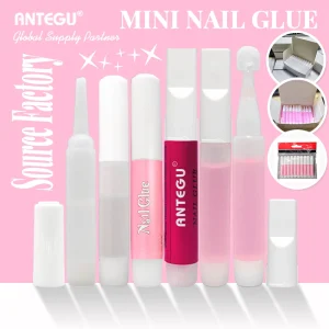 2g Transparent Liquid Adhesive Eco friendly Nail Glue Long Lasting Nail Art Glue for Press on Nails