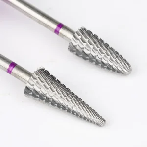 3/32″ Carbide Cuticle Clean Nail Drill Bits Rotary Milling Cutters for Manicure Nails Accessory Tool