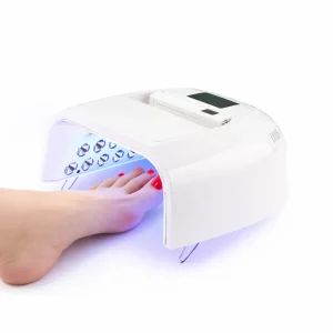 3 in 1 Nail Lamp with Stand for Pedicure Rechargeable Nail Portable with Mini Handheld Lamp