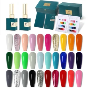 30 Colors 15ml All Seasons Collection Gel Polish Nail Kit Nude Pink Red Blue Glitter Gel Polish Starter Kit