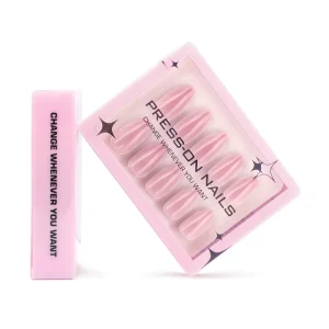 30PCS nails press on acrylic press on nails full-cover artificial nails natural fake nails reusable fake nails girls fake nails