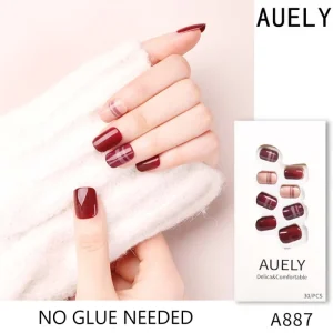 30pcs Full Cover Comfortable Nail Tips Press on Nails ABS Material False Nails