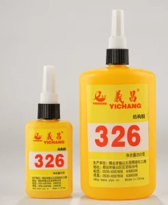 326 Light Yellow Structural Acrylic Adhesive for Metal Glass for Construction Rearview Mirror Magnet Liquid Glue for Secure
