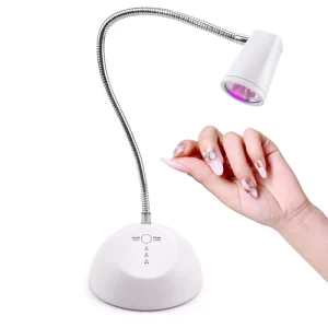 360 Adjustable Light Speed Fast Curing 18 Watts Rechargeable Focused Beam Nail Lamp LED UV Nail Dryer Lamp