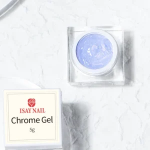 3D Chrome Powder Top Coat 5g UV Nail Gel For Salon Beauty No Wipe Chromatic Gel