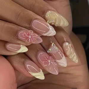 3D Flower Press on Nails Bulk 100+ Floral Designs From Dainty to Dramatic Low MOQ for Nail Salons & Boutiques