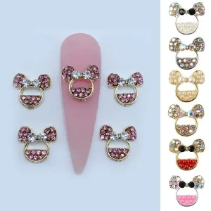3D Kawaii Cartoon Nail Art Charms Alloy DIY Nails Decoration Luxury Designs Accessories