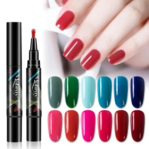 3D Nail Polish Drawing Pen Nail Art Pen DIY Painting Varnish Manicure UV Curing Gel Nail Polish Pen Beauty Products