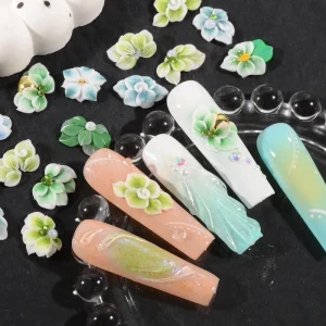 3D Realistic Flower Nail Art Multi-style Nail Art Decorations Nail DIY Accessories