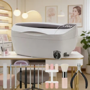 3L Ultrasonic Cleaning Machine For Nail Clippers Cutters 36KHz 140W 150W With Heating Detachable Power Cord