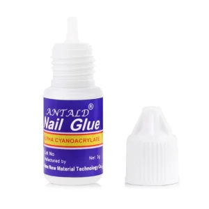 3g Clear Liquid Fast Drying Nail Art Glue for Adhesive Nail Tips & Jewelry Accessories