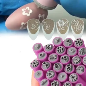 4 6 10pcs Nail Art Stamp Pen Set Nail Decoration Stamping Kit with Assorted Patterns Manicure Design Tool Accessories for DIY