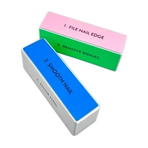 4 Side Finger Salon Strip Mini Soft Remover Square Manicure Disposable Art Tools Polish Nail Sponge Buffer Sanding File Block