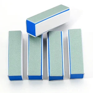 4-Way Natural Acrylic Nail Buffer Block Shine Smoother Fingernail Polisher File Nail Buffing Shining Block Files