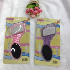 4 in 1 Health Care Nail Cleansing Brushes Set Foot Pedicure Paddle Pumice Stone Buffer Exfoliating Scrubber Dead Skin Remover