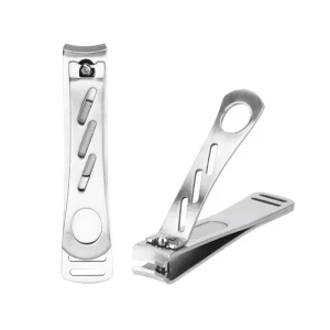 420 SS Stainless Steel Anti Splash Nail Clipper Kit Personal Care Toe and Finger Nail Cutters Premium Quality Nail Care Tools