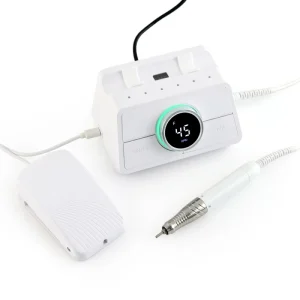 45000 RPM Brushless Motor Nail Drill Machine OEM ODM Foot Pedal Professional Salon Portable High Speed Torque Manicure Pedicure