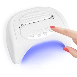 48W LED UV Nail Lamp with Heat Dissipation Safe for Home Use Fast Curing Portable GRS Certified