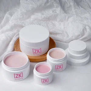 4oz/120g High Quality Acrylic Nail Powder OEM Custom 2 in 1 Cover Pink Acrylic Powder With Logo
