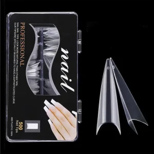 500Pcs Box Pointy Claw French False Nail Tips Acrylic Stiletto Nail Tips