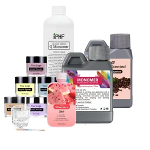 500ml 1000ml Salon Use Watermelon Scented EMA Monomer Acrylic Nail Liquid With Pink Bottle