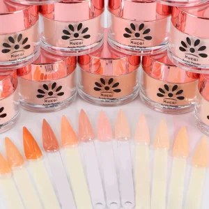 52 Colors Factory Private Label in Bulk Nails Color System Nail Dipping Nail Acrylic Powder