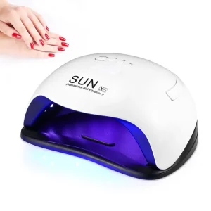 54W LED Nail Lamp with Handle Fast Drying Lamp Nail Manicure Drying Lamps for Nail Salon