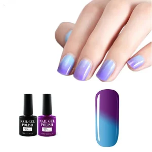 60 Colors Thermal Gel Nail Polish Private Label Soak Off Uv Temperature Change Gel Polish