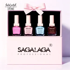 600pcs 10 Color Set of Custom Halal Nail Polish 12ml Professional Manufacturer Vegan Halal Breathable Nail Polish