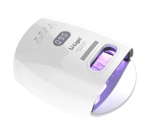 60W Rechargeable UV LED Nail Lamp Cordless Professional Portable Gel Nail Lights Nail Art Manicure Tools for Home and Salon