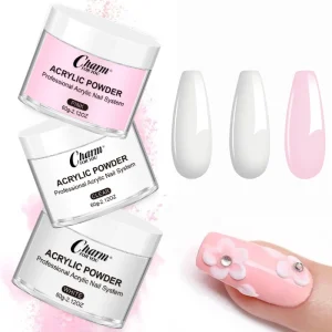 60g Cover Acrylic Powder 3 Color Nail Acrylic Powder Acrylic Nail Powder