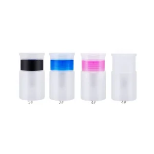 60ml Thicker Nail Polish Remover Pump Dispenser Bottle Translucency Liquid Dispenser