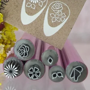 6Pcs Nail Art Stamp Pen Set Nail Art Tools Different Flower Nail Graffiti Dotting Tools