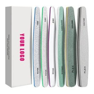 6in1 Nail File Buffer Gel Nail File Set Professional Nail Buffer File Block Set
