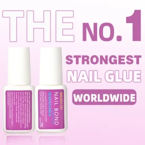7/8ml Fast Drying Nail Glue for False Nails Professional Glitter Acrylic Rhinestone Nail Art Decoration Glue Manicure Tools