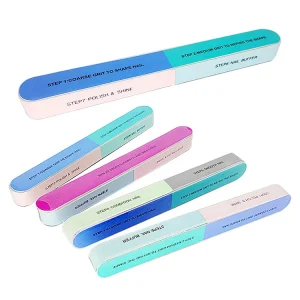 7 Side Nail Polish Buffer Nail Art Sanding Files Buffer Block Manicure Pedicure Tools Sand Surface Sponge Nail File