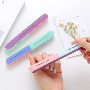 7 Sides Nail Buffers Files Professional Polisher for Nail Art Manicure Polishing Block Buffing Accessories Cream Tools