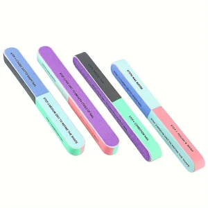 7 Sides Nail Buffers Files Professional Polisher for Nail Art Manicure Polishing Block Buffing Accessories Cream Tools