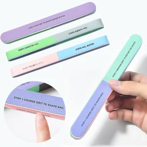 7 sided Polishing Strip Buffing Sanding Files Pedicure Custom Private Label High Quality Nail File Nail Care