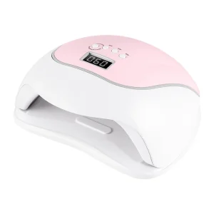 72W Rechargeable UV LED Nail Lamp with LCD Display Factory Customization OEM ODM Service for Salon Home Use