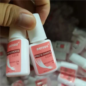 7G Fast Drying Nail Glue for Nail Tips Super Strong Adhesive Liquid Glue Rhinestones Gel Glue With Brush Manicure Tools