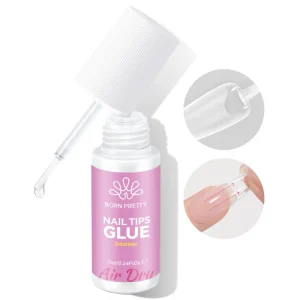 7g Fast Drying Fake Nail Extension Glue Professional Super Strong Nail Adhesive Brush on Nail Glue No UV Light