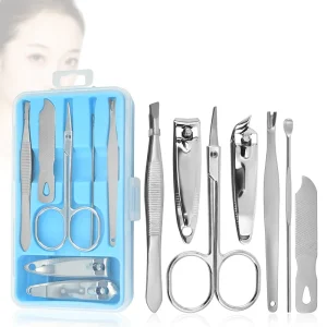 7pcs Nail Repair Tools Cute Cartoon Manicure Pedicure Tools Portable Home Nail Clipper Set Manicure Set Professional