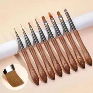 8 Types Single Line Brush Nail Art 25mm Brush for Nail Art Nail Brushes
