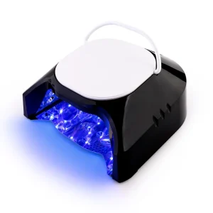 86W Portable Cordless Rechargeable Wireless UV LED Nail Dry Lamp Pink Gel Lamp for Curing Manicure Nails Art