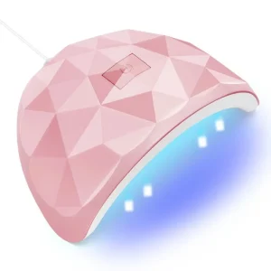 88W Manicure Lamp UV Rechargeable Nail Lamp Professional Ultraviolet Led Nail Lamp Mild Light USB Source Light for Women Beauty