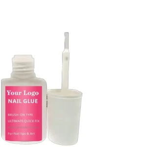 8g Nail Glue with Brushes on for Nail Tips Extension Nail Beauty Salon Use
