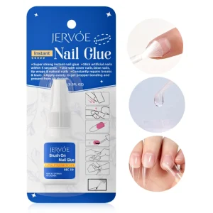 8ml Liquid Clear Nail Glue Nail Art Strong Hold Rhinestone Adhesive Press on Nails Acrylics False Nails