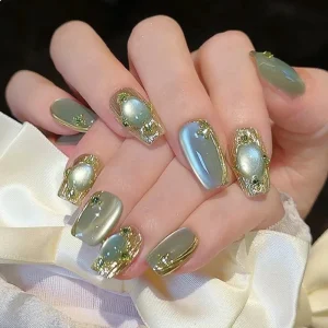8ml Moonlight Ceramic Jade Cat’s Eye Gel Polishing Kit Manufacturer Cat’s Eye Gel Nail Polish Set