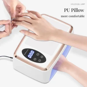 90 LED High Power UV Nail Lamp Gel Dryer Professional Curing Nail Equipment Nail Art Machine Salon